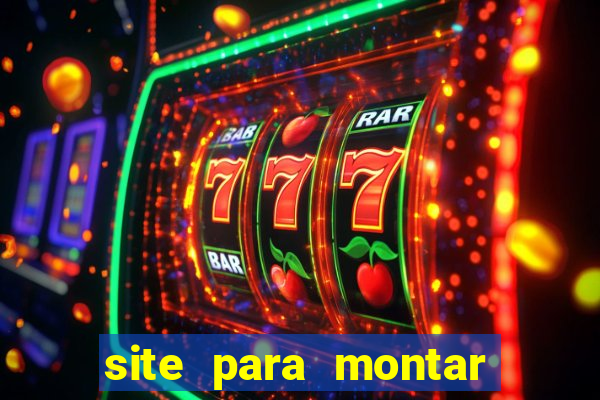 site para montar time de futebol